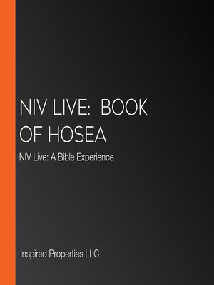 cover image of Book of Hosea